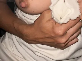 Nipple, Mom, Small Boobs, Amateur