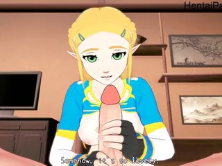 Big Tits, 3D Animated Hentai, Zelda Game, Asian