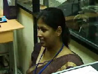 Office, Tamil Aunty, Tamil Aunties, With Aunty