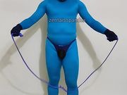 Zentai gym exercise slave cosplay Spandex tight body suit