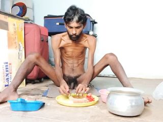 Hot Boy Rajeshplayboy993 Cooking Aalu Curry Part 1