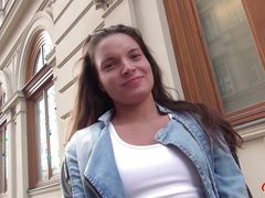 German Scout - Fit teen Anita Bellini anal