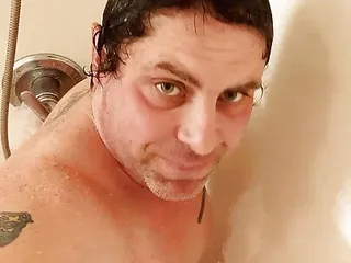 Close up shower bathroom webcam show...