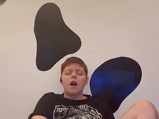 Trans Boy Alexander Plays With His T Cock