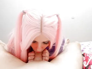 Hard fucked a pink haired beauty...