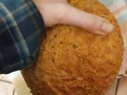 Fucking loaf of Bread hard cock