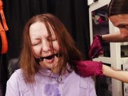 BDSM Video: Haircut From Mistress (mistress Priest & Arya Grander)