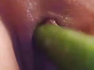 Lebanese, Cum, Cucumber, Fingering