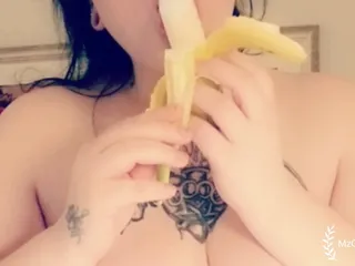Banana Blowjob...