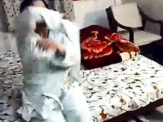 Pakistani Wife Strips And Plays