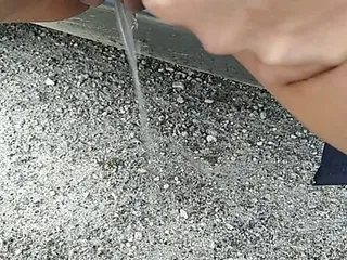Pussy Squirt, Pee Squirt, Outdoor Public, Outside