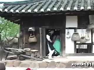 Traditional Korean Woman Gets Fucked