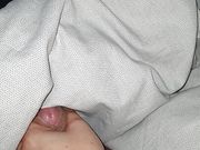 Step mom under blanket touching and handjob step son dick