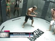 Pussy fucking action inside MMA ring with Mulani Rivera