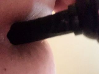 Fucking my ass with a dildo