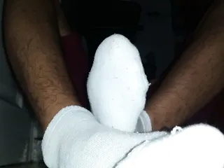 White Socks And Smelly Feet In My Room