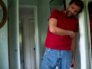 Hairyartist Slow Seduction In Jeans Commissioned Video...