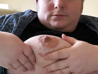 Fat trans boy tit sucking...