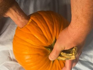 Fucking a pumpkin