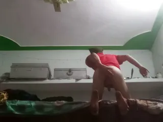 Dirty Boy Practice For Fucking A Cute Girl...