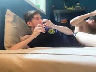Two Fellas Fucking Raw With Poppers
