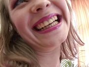 Adorable 18yo Nympho Bridget Gets Pounded And Facialized!