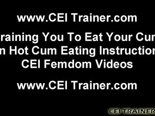 Eating Your Own Cum Has Many Benefits Cei