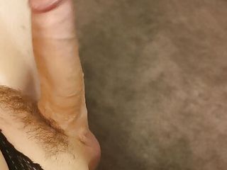 Showing off my Cock in Lingerie - Part 2