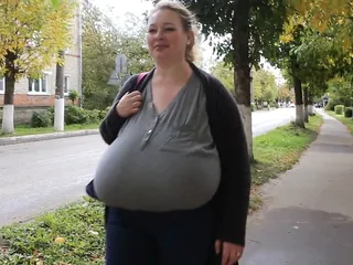 Busty Woman, Big, Giant Tits