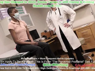  video: Perverted Podiatrist Stacy Shepard Takes Her Time Examining Jewel's Sweaty Feet During An Exam At GirlsGoneGyno Com