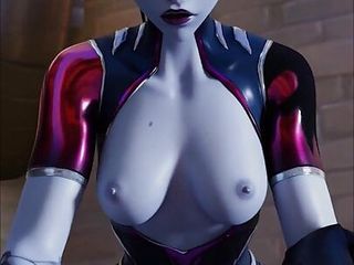 Overwatch Widowmaker Riding Huge Dick In Cowgirl Pose