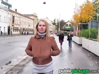 Mofos - Hot Euro Blonde Gets Picked Up On The Street