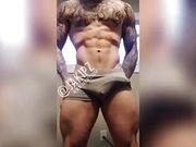 Jakipz Flexing And Showing Off His Big Cock In Grey Underwear