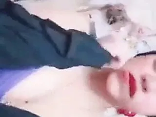 Boob Masturbation, Algerian, Cute Arab Girl, Hermaphrodite