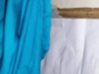 Pissing on nurse suit salwar in changing room (51)