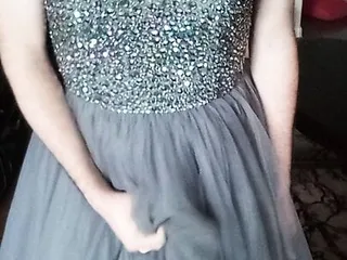 Cumming In A Girl's Willingly Given Prom Dress