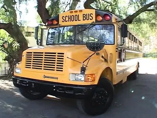 The Bus To School Turns Into A Place Of Sin And Orgasm!