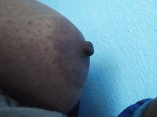 Tits, Close up, Black, Big Nipples
