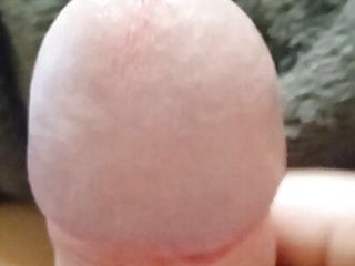 Young guy masturbates his small cock...