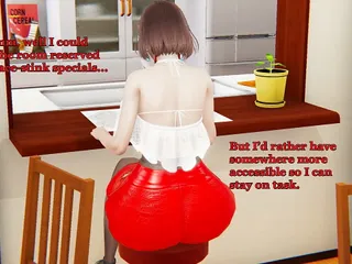 Fetish, Big Ass Fart, 3D Animated Hentai, 3d Animation