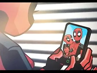 Lady Deadpool and kingpin animation 