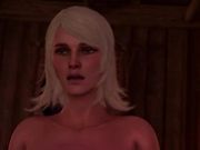 Two Futa Wizards Fuck Ciri From the Witcher