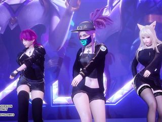 Kpop Idol, Hot Dance, Dancing Sexy, Legend, 3D HentaiGames