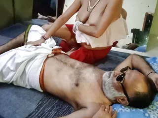 Old man, Ass Licking, Brutal Sex, Indian