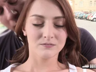 Kate Ross Getting A Taste Of Big Cock In Public