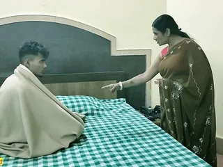 Bangla Sex, Bengali, Mom and Step Son Alone, Hot Bengali