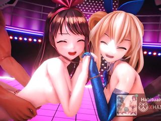 Mmd R18 Kizuna Ai & Mirai Akari Sex Dance Sex Robot 3D Hentai