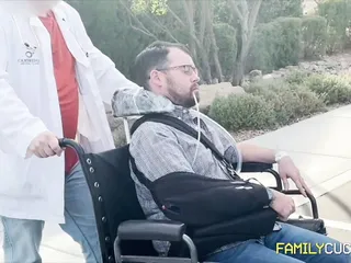 Cuckold Husband Tries To Leave Wife And Ends Up In Wheel Chair
