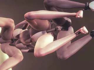 Hentai Uncensored 3D - Tanami x Futanari Hardsex