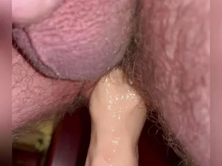 Fisting Fun With Lots Of Lube And Moaning As It Goes All The Way In, Stretching Me Out So Good Making Me Fuck It Hard